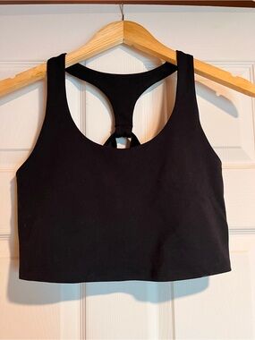 Gilly Hicks Black Racerback Sports Bra